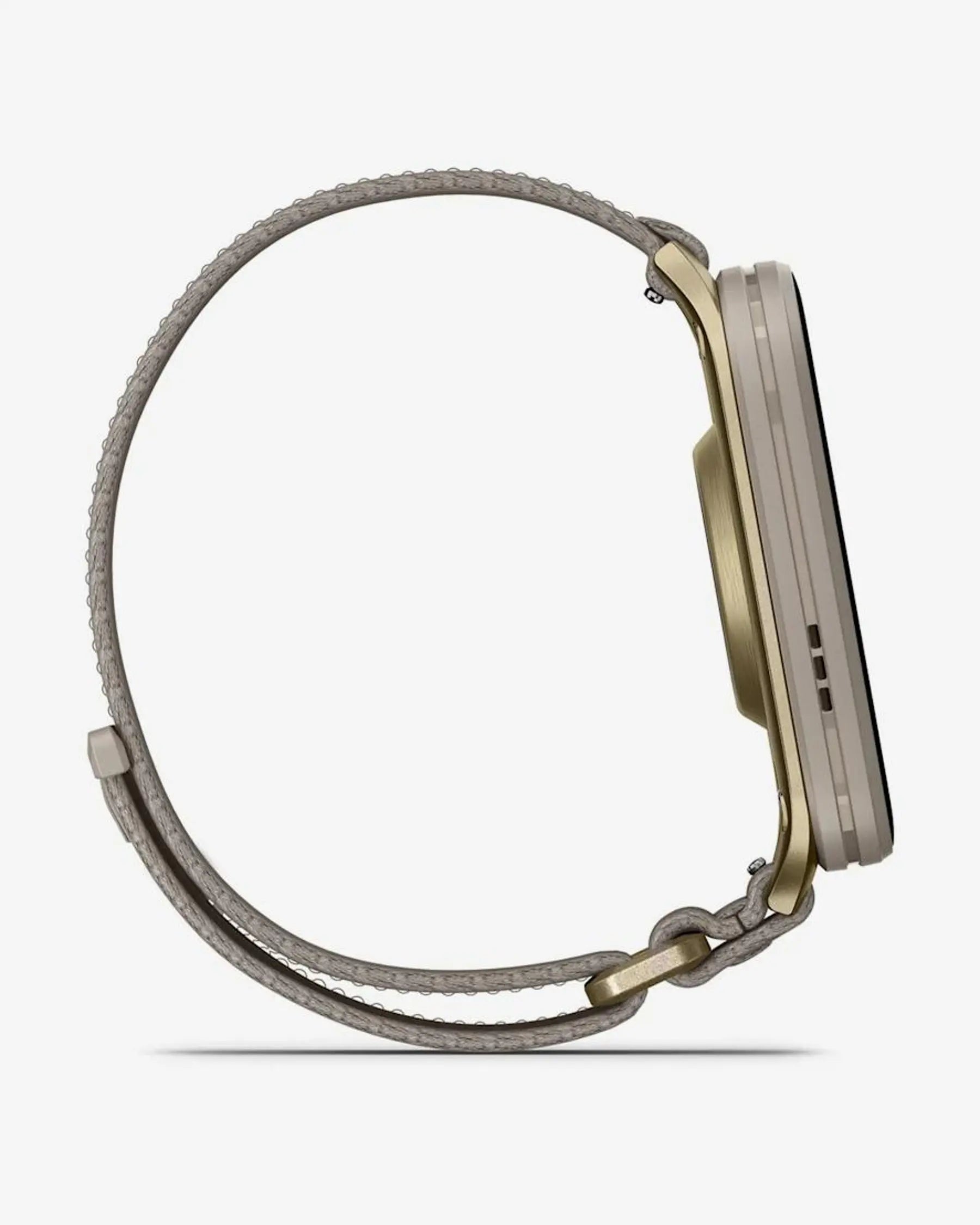 Garmin Venu X1 Oro con cinturino grigio abbina
