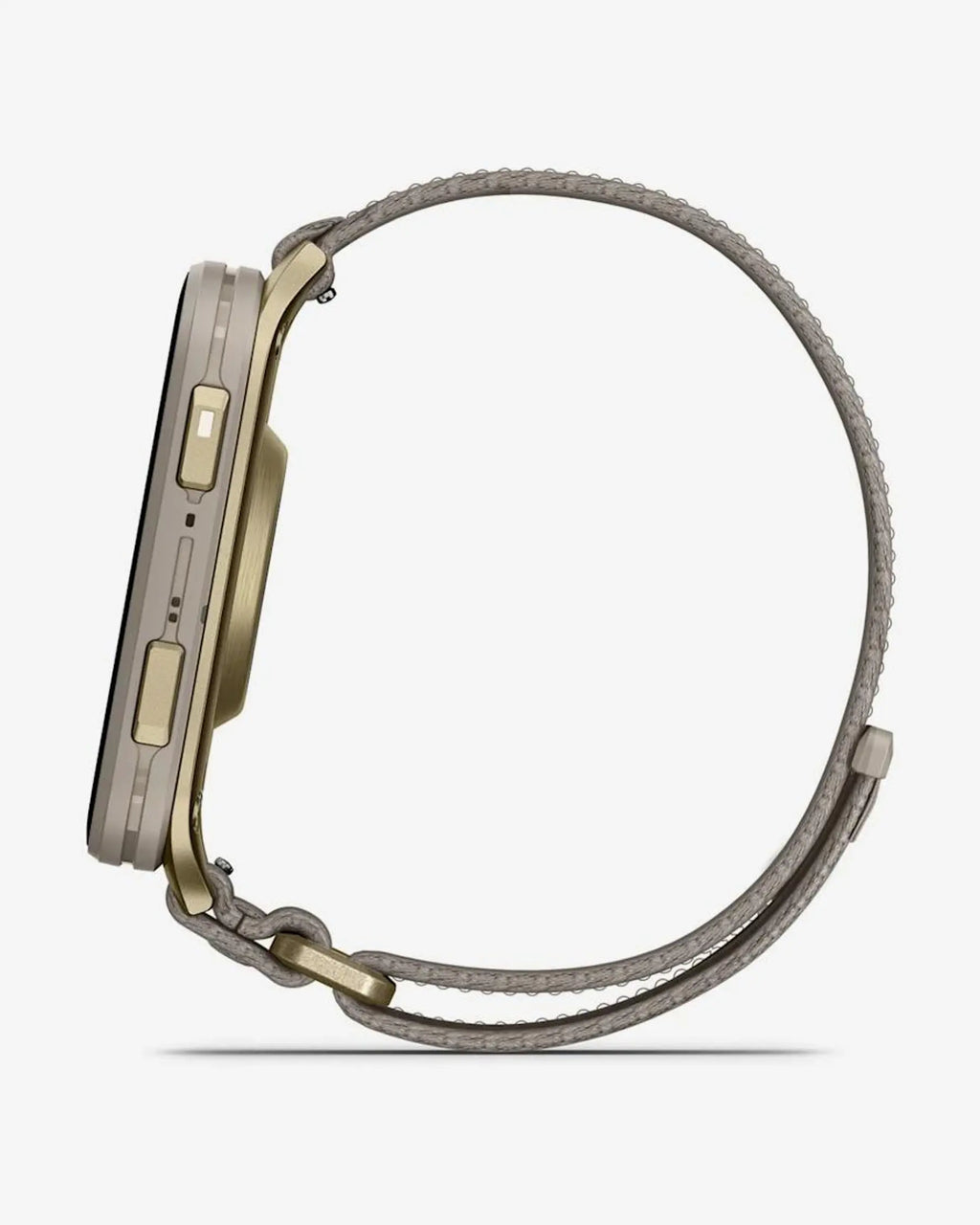 Garmin Venu X1 Oro con cinturino grigio abbina
