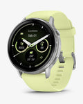 Garmin Venu 4 - 45 mm Argento con cinturino giallo