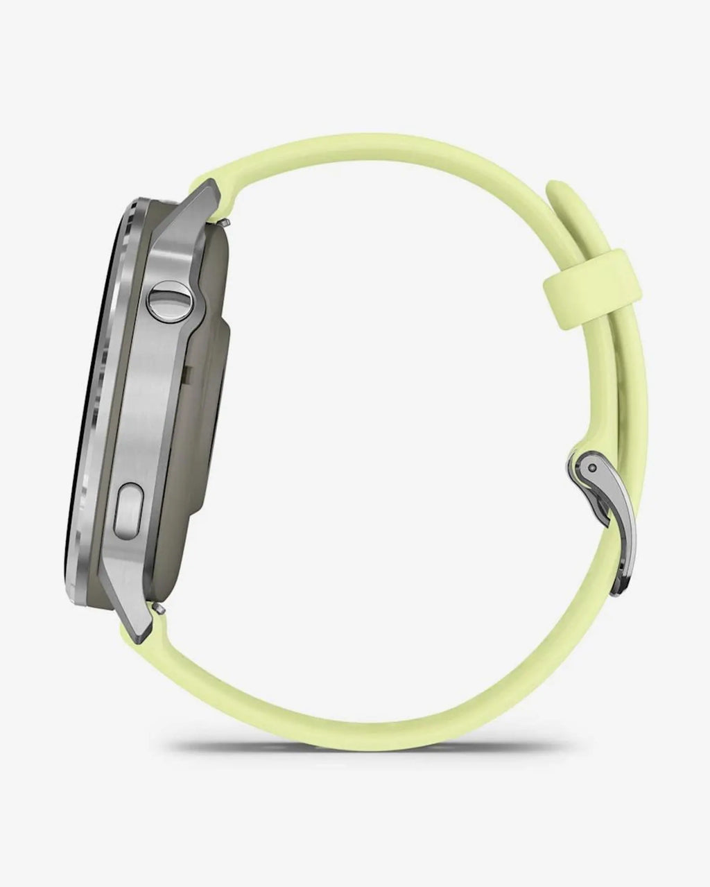 Garmin Venu 4 - 45 mm Argento con cinturino giallo