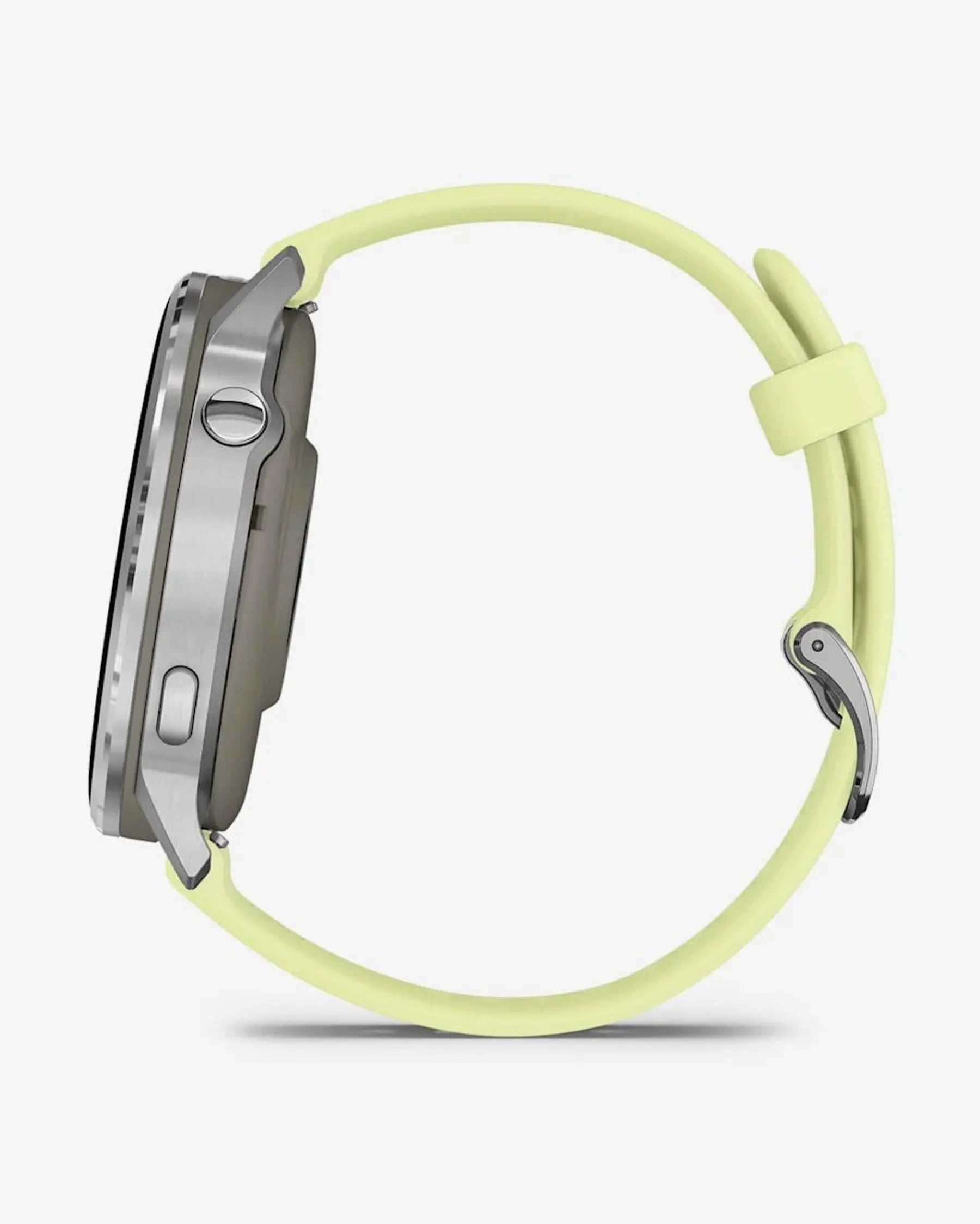 Garmin Venu 4 - 45 mm Argento con cinturino giallo