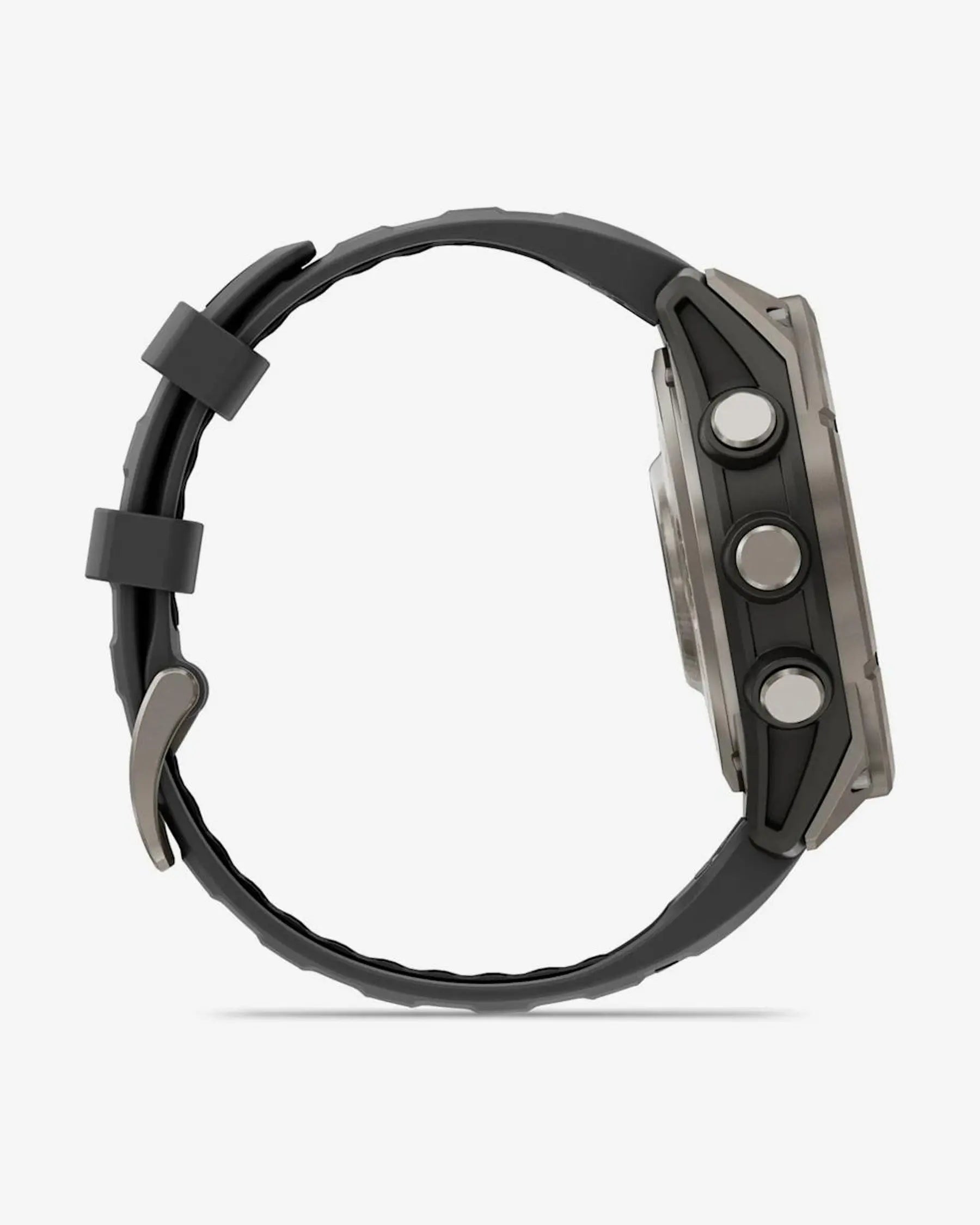 Garmin Fenix 8 Pro AMOLED Sapphire 47mm Titanio Grigio Argento Nero Cinturino Grigio