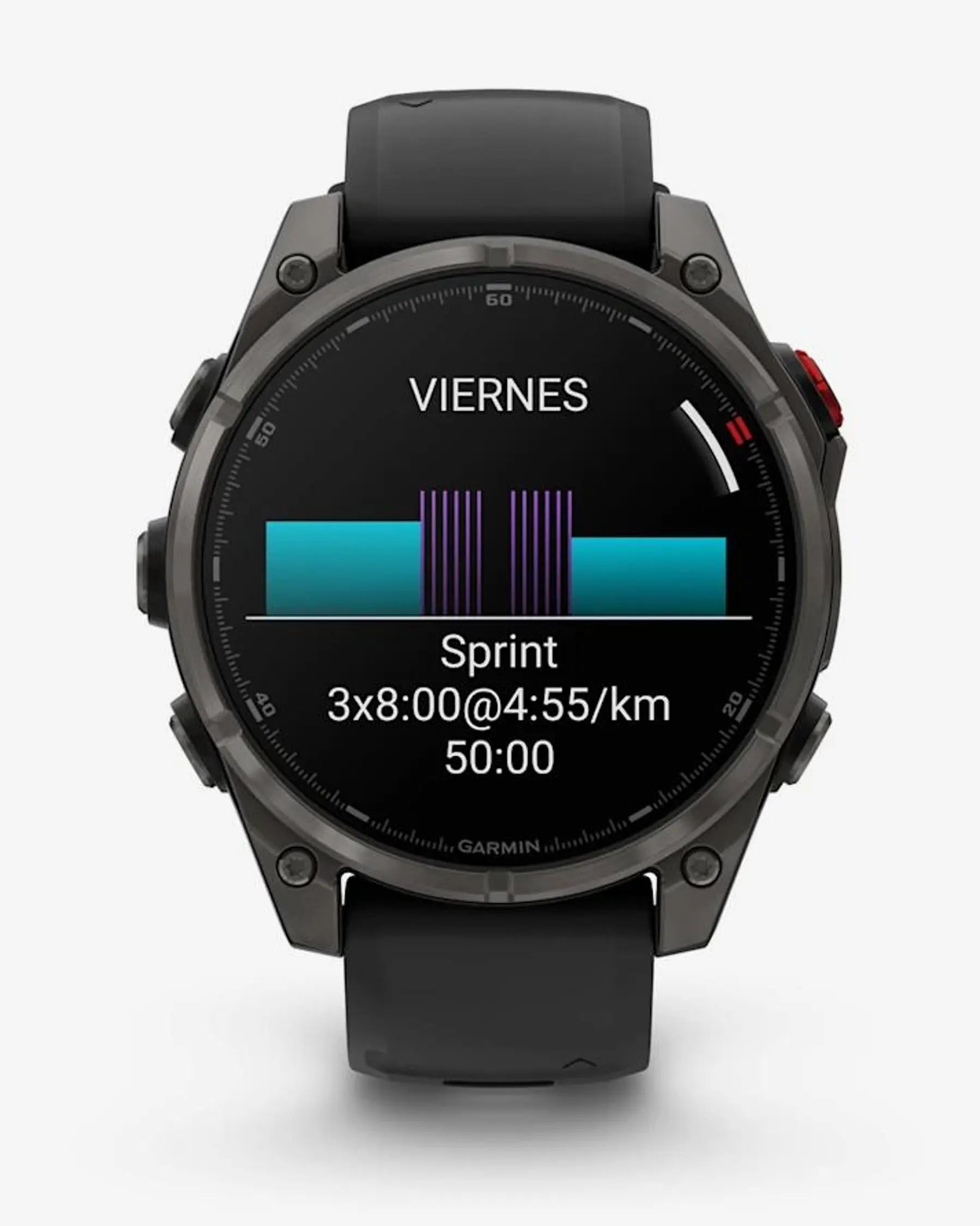 Garmin Fenix 8 Pro AMOLED Sapphire 47mm Titanio Grigio Argento Nero Cinturino Grigio