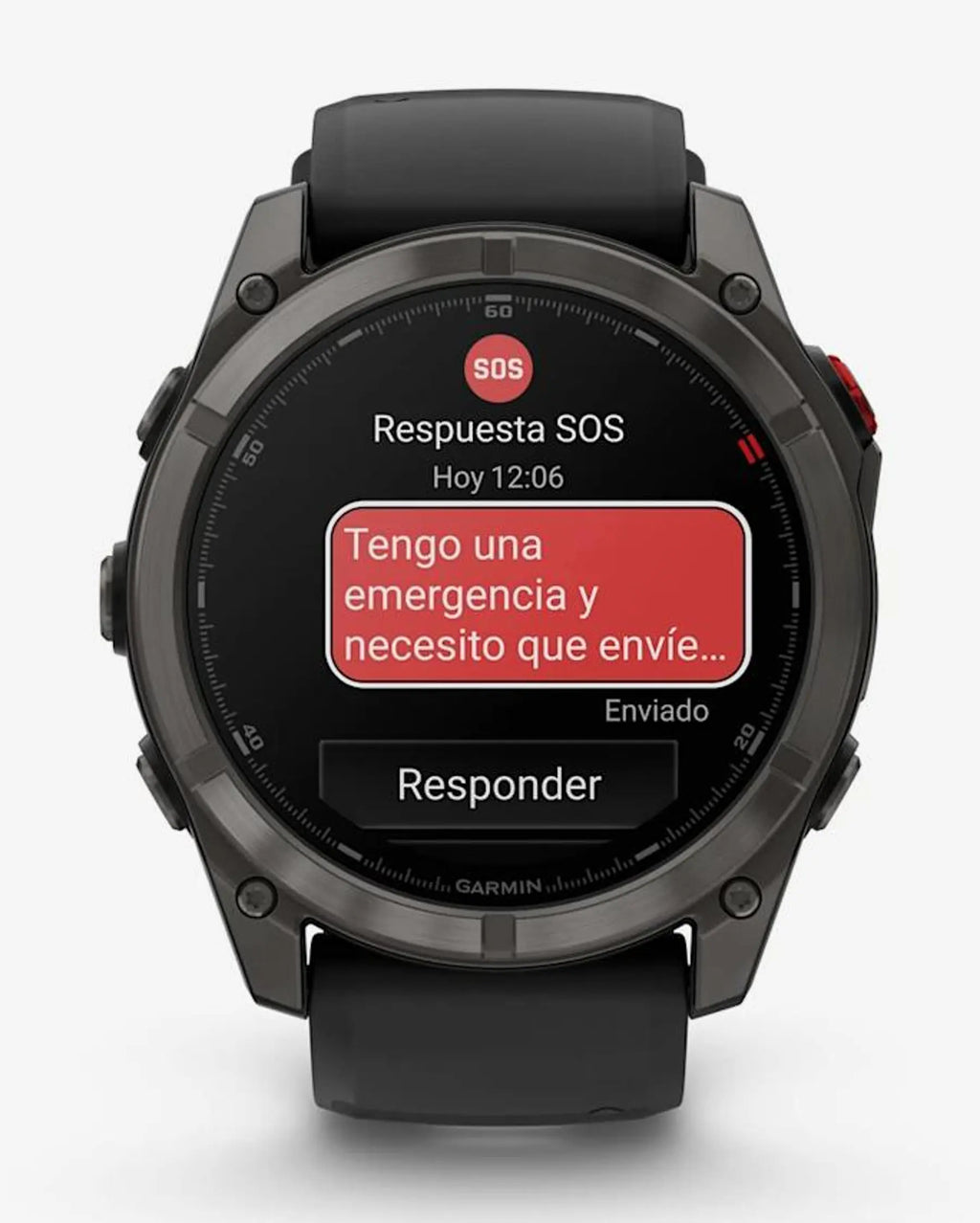Garmin Fenix 8 Pro AMOLED Sapphire 51mm Titanio Carbon Grey Cinturino Nero