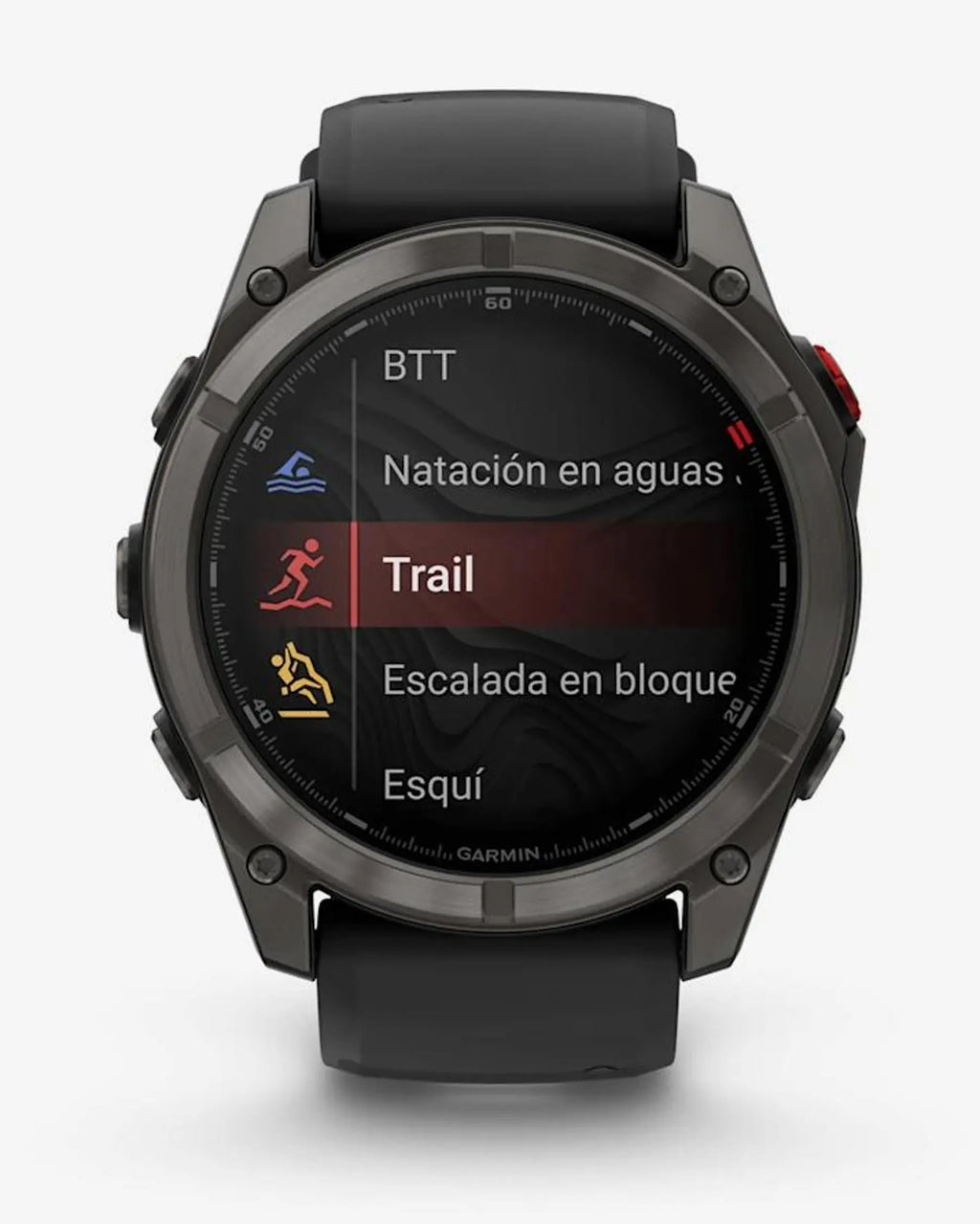 Garmin Fenix 8 Pro AMOLED Sapphire 51mm Titanio Carbon Grey Cinturino Nero