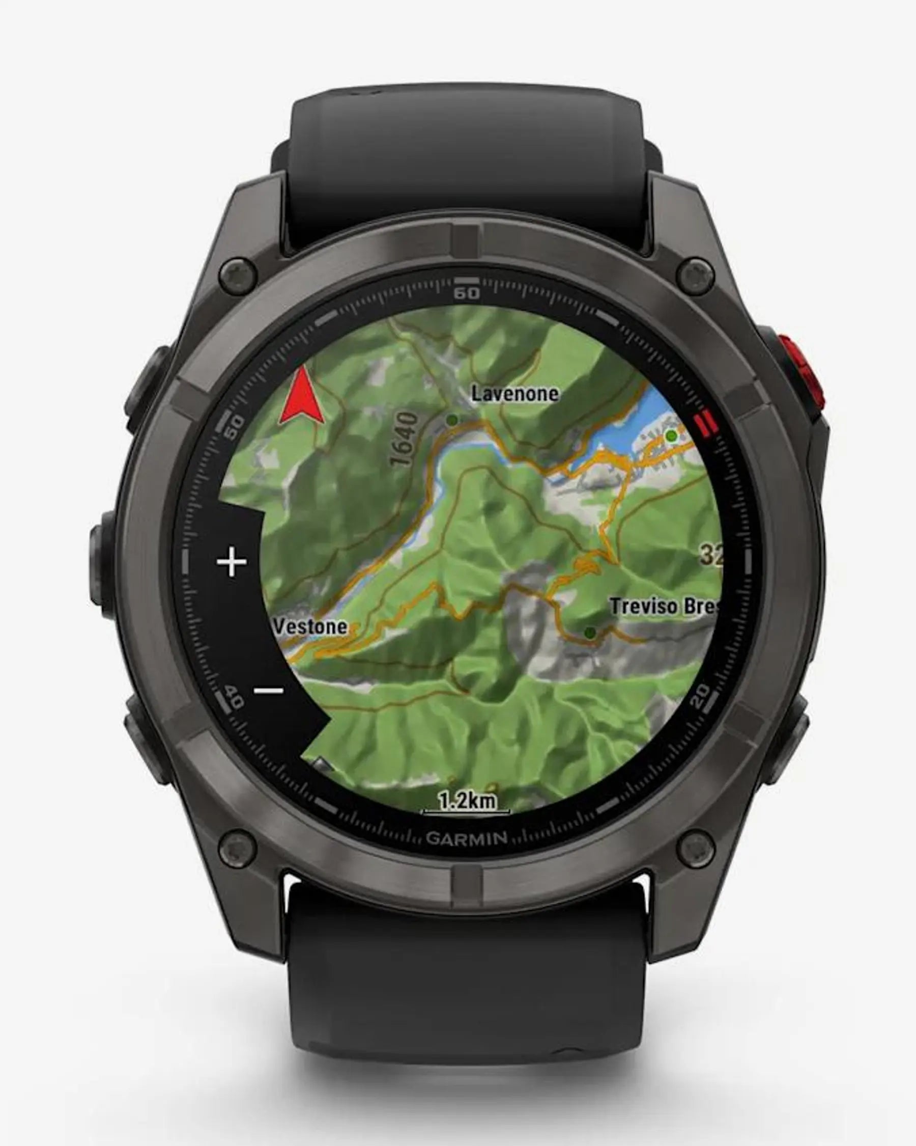 Garmin Fenix 8 Pro AMOLED Sapphire 51mm Titanio Carbon Grey Cinturino Nero