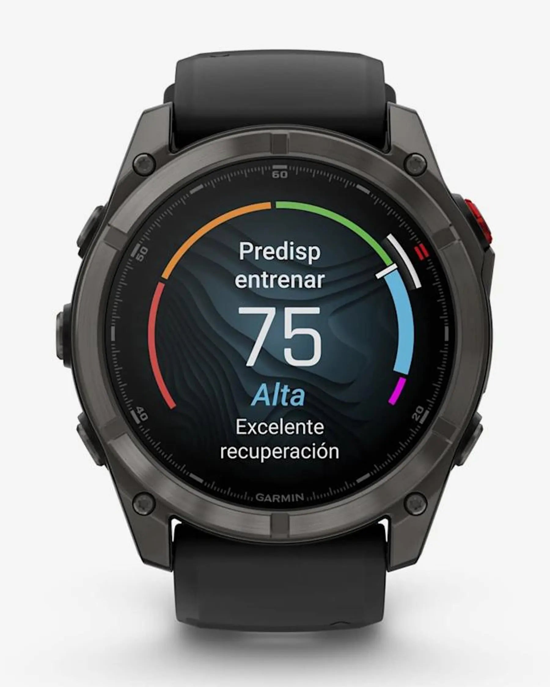 Garmin Fenix 8 Pro AMOLED Sapphire 51mm Titanio Carbon Grey Cinturino Nero
