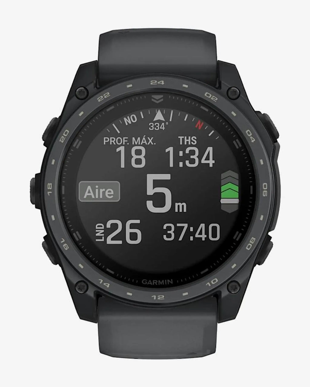 Garmin Tactix 8 Cerakote 51 mm Grigio