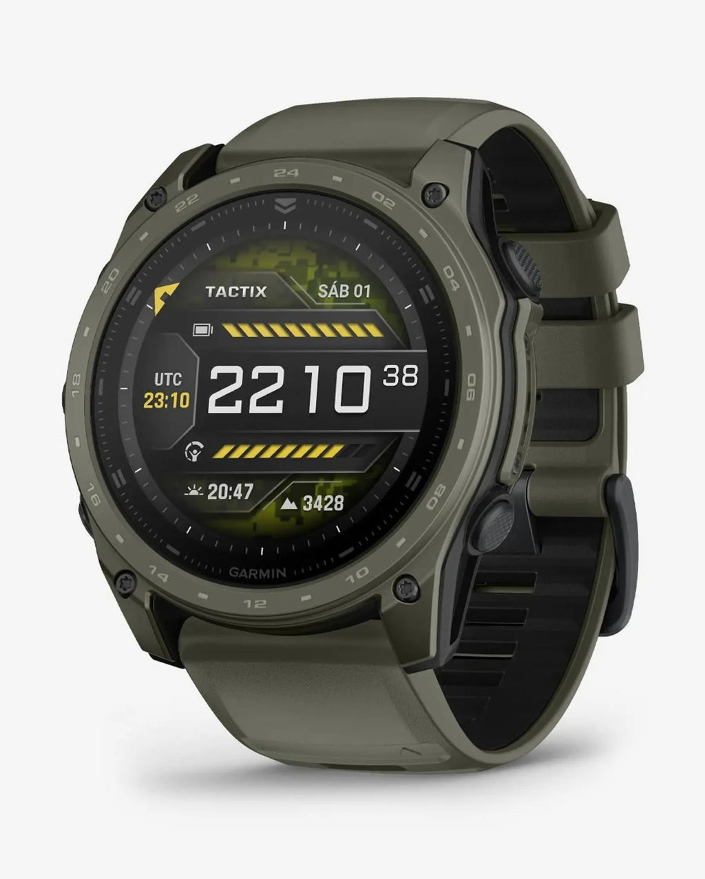 Garmin Tactix 8 AMOLED 51mm Cerakote Verde