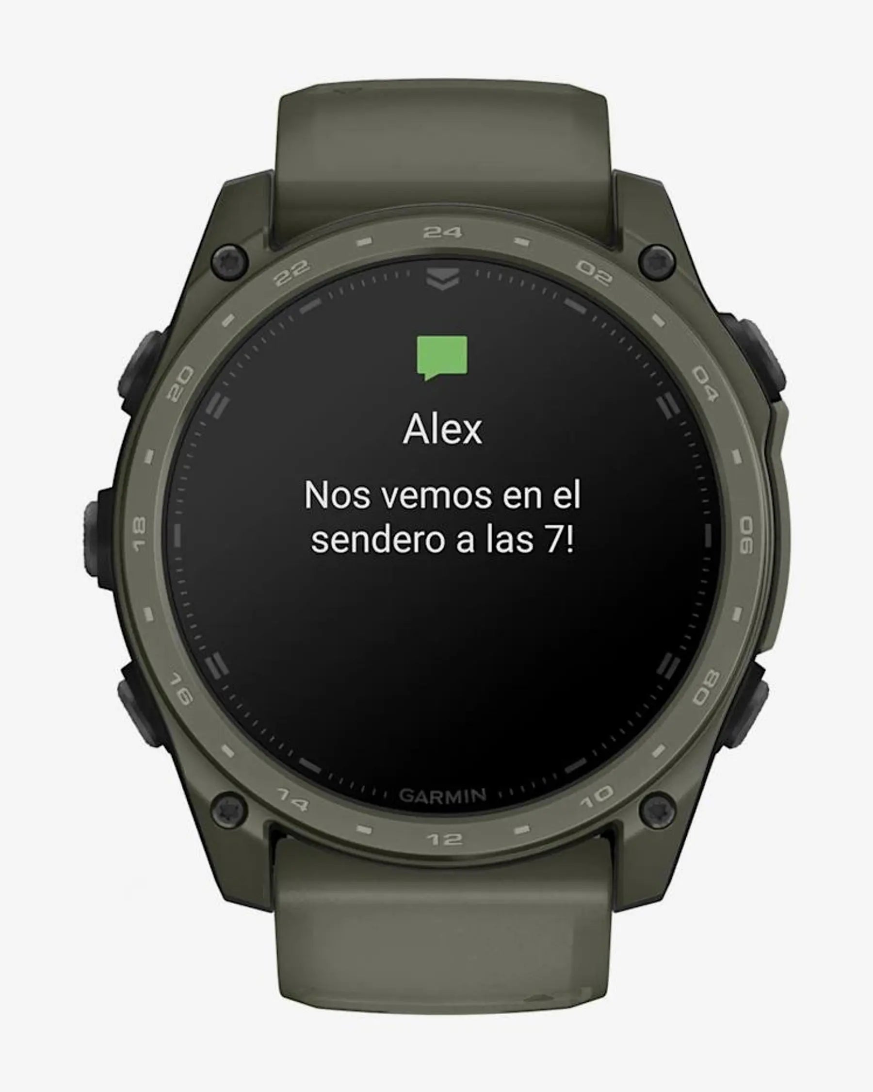 Garmin Tactix 8 AMOLED 51mm Cerakote Verde