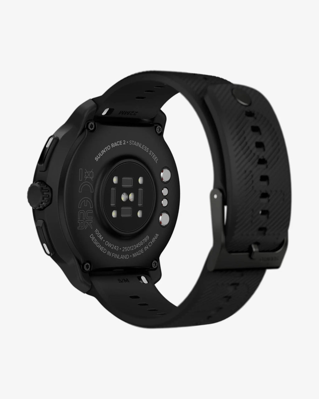 Suunto Race 2 Acciaio Inossidabile Nero Totale