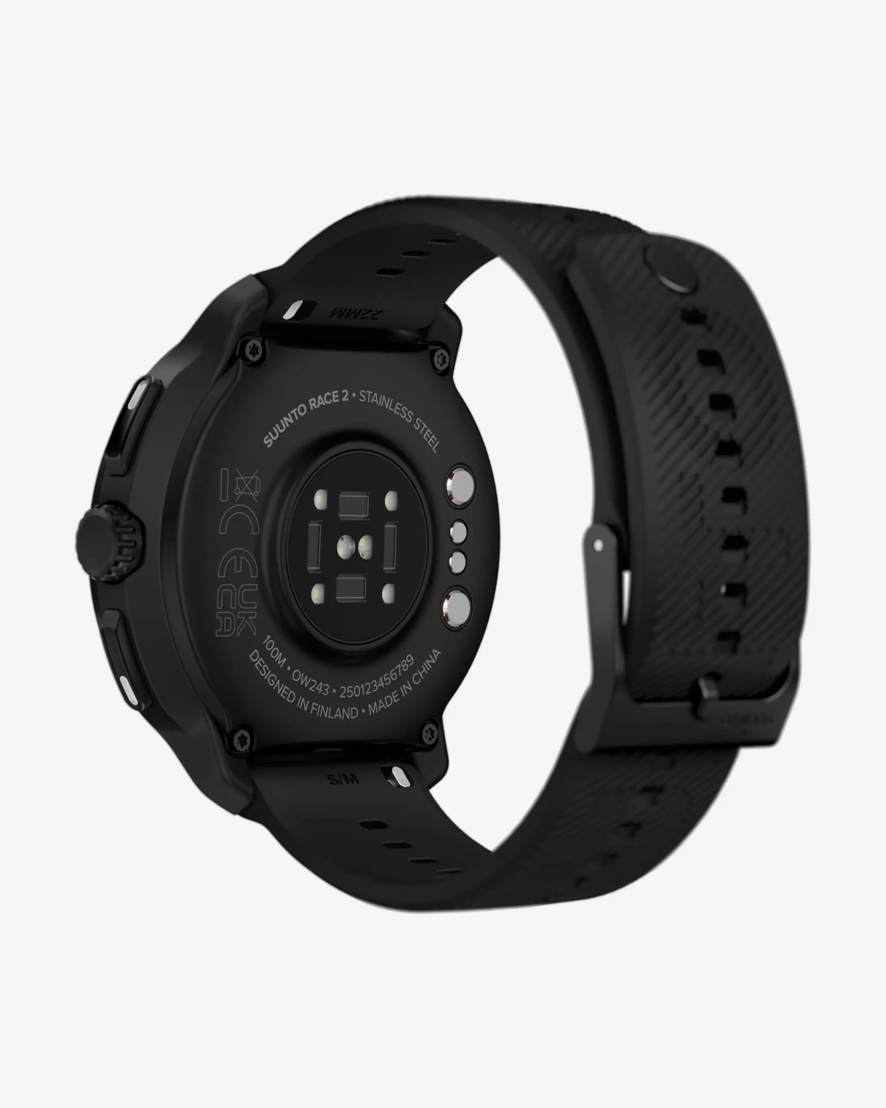Suunto Race 2 Acciaio Inossidabile Nero Totale