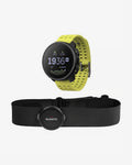 Suunto Vertical giallo smartwatch GPS 49 mm con fascia Suunto Smart Heart Rate Belt