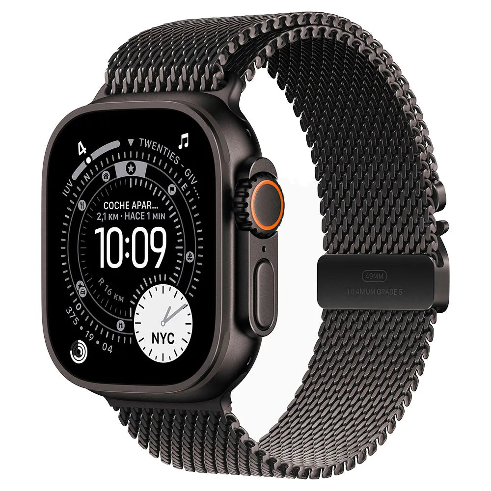 Apple Watch Ultra 3 GPS + Cellular 49mm Cassa in titanio Bracciale Milanese
