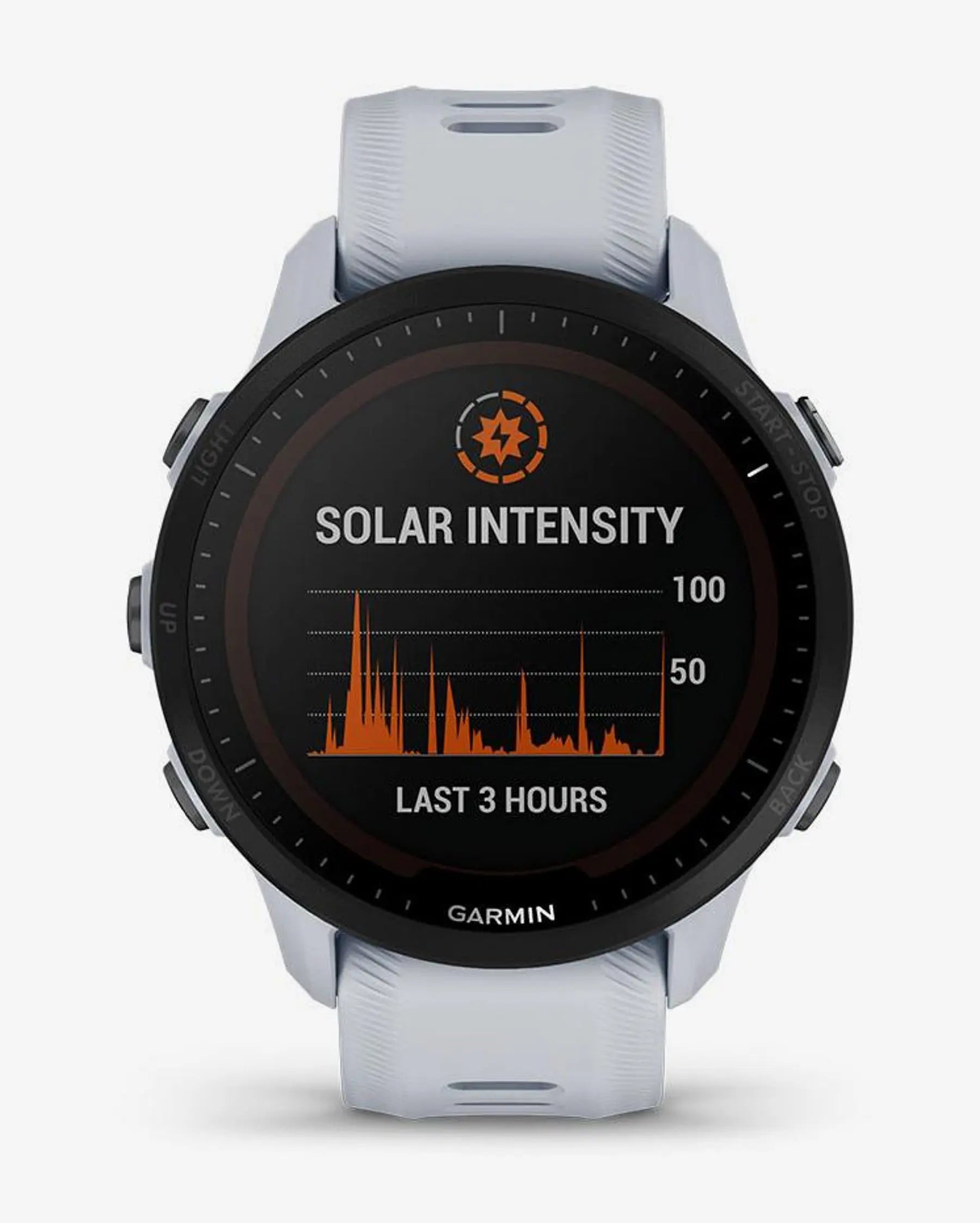 Garmin Forerunner 955 Solar Bianco
