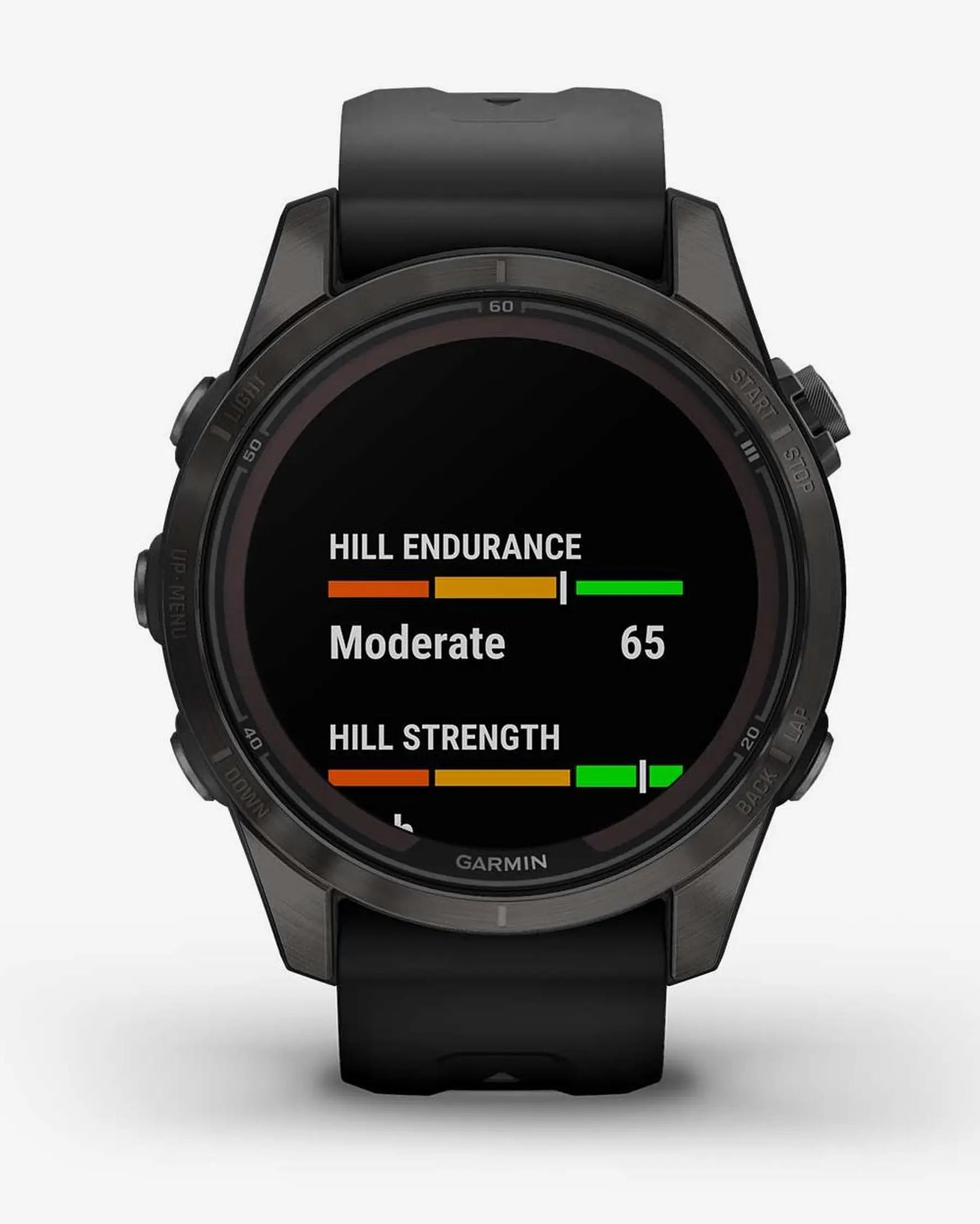 Garmin Fenix 7S Pro Sapphire Solar Titanium Carbon Gray con cinturino nero