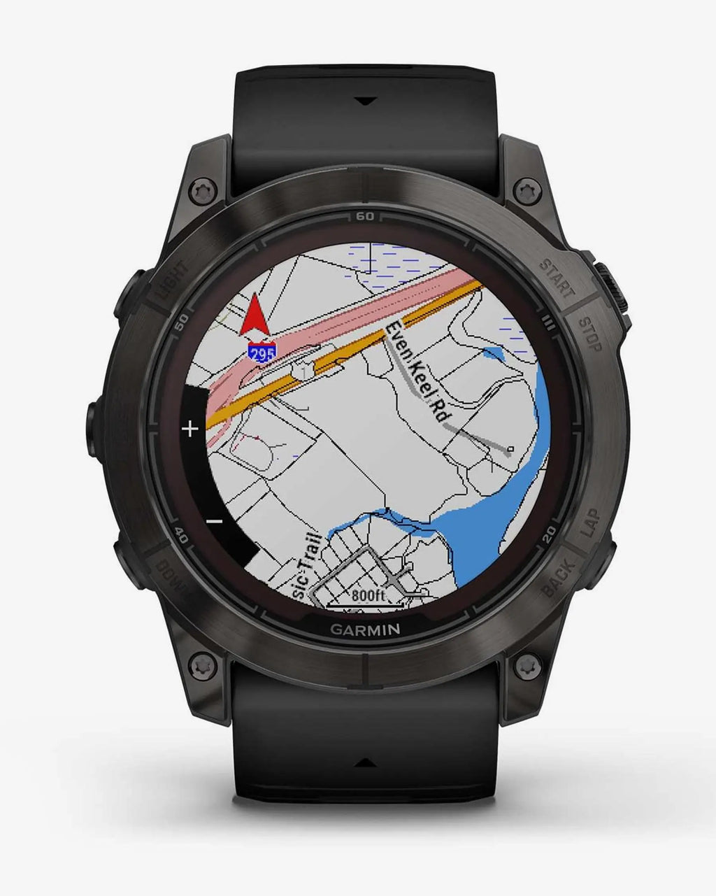 Garmin Fenix 7X Pro Sapphire Solar Titanio Grigio Carbonio Cinturino Nero