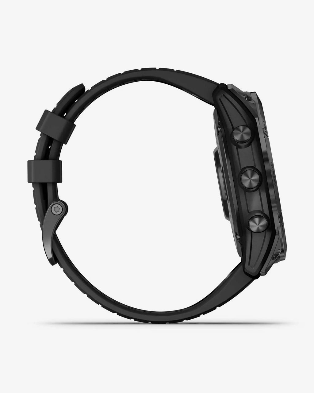 Garmin Fenix 7X Pro Sapphire Solar Titanio Grigio Carbonio Cinturino Nero