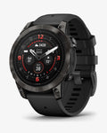 Garmin EPIX 2 PRO Sapphire 47 mm in titanio DLC, grigio carbonio, cinturino nero
