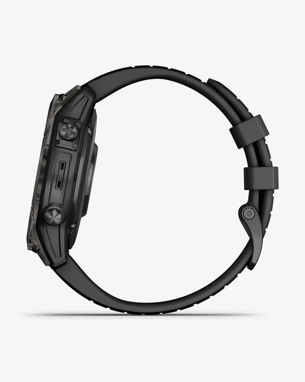 Garmin EPIX 2 PRO Sapphire 47 mm in titanio DLC, grigio carbonio, cinturino nero