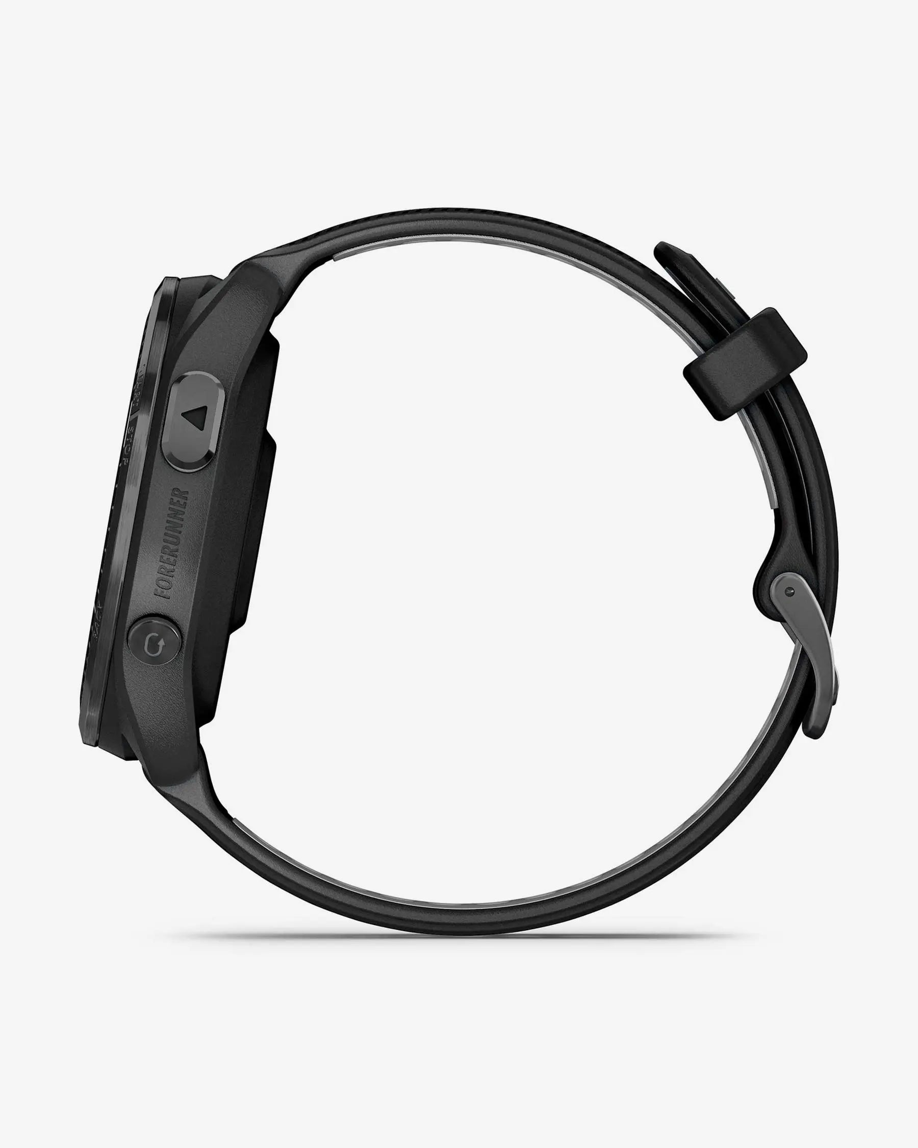 Garmin Forerunner 965 Nero con cinturino nero e grigio
