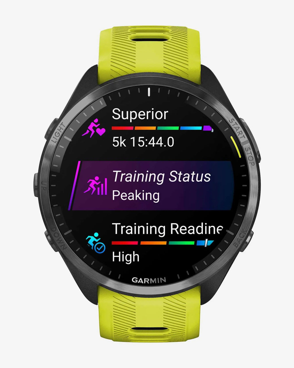 Garmin Forerunner 965 (nero con cinturino giallo)