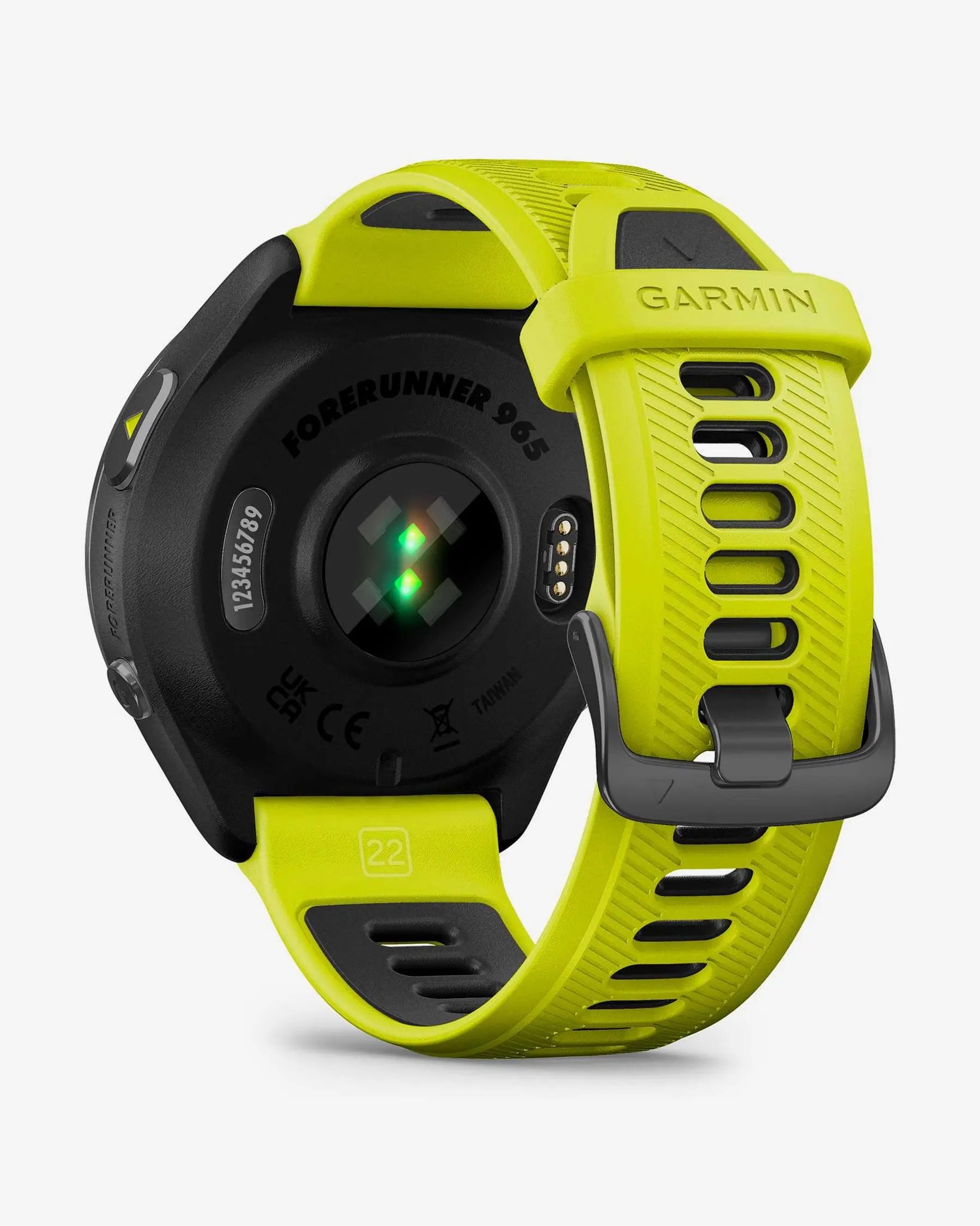 Garmin Forerunner 965 (nero con cinturino giallo)
