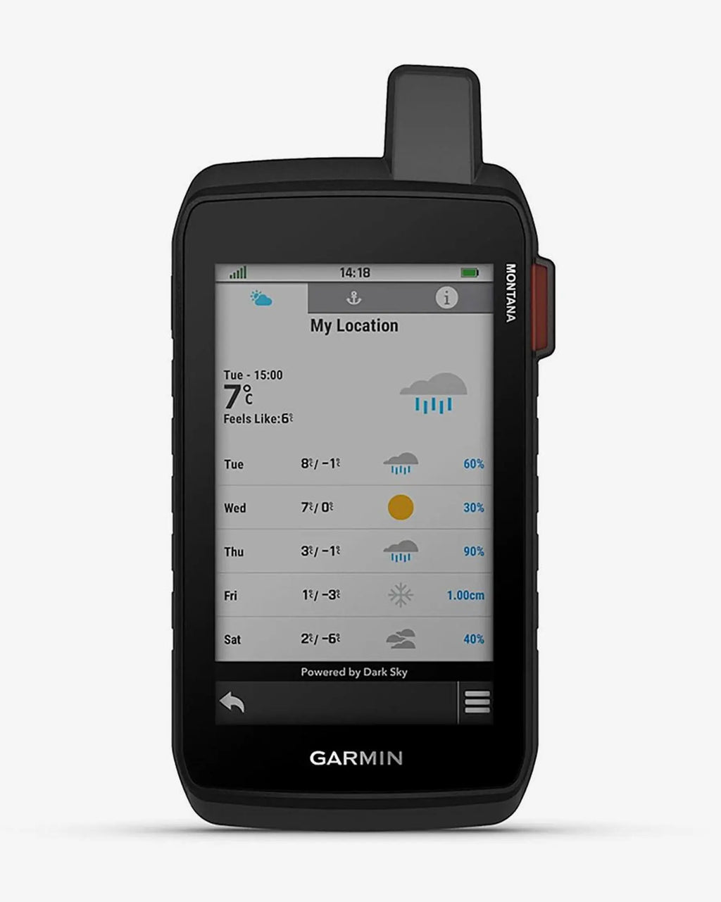 Garmin Montana 710i nero