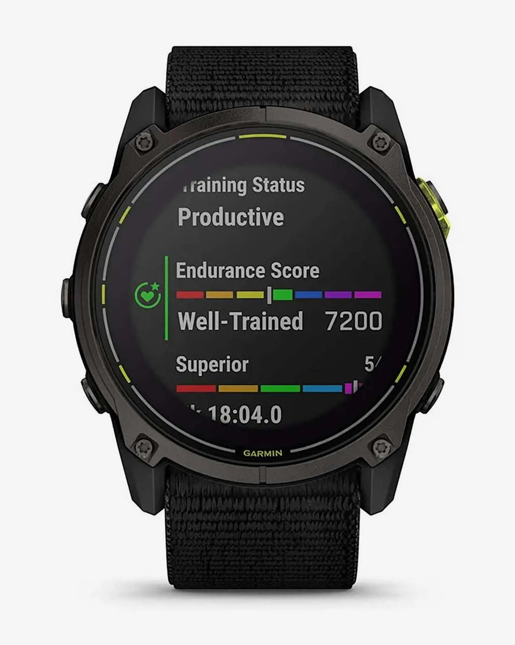 Garmin Enduro 3 Sapphire Solar 51 mm Titanio Carbonio Grigio Cinturino Nero
