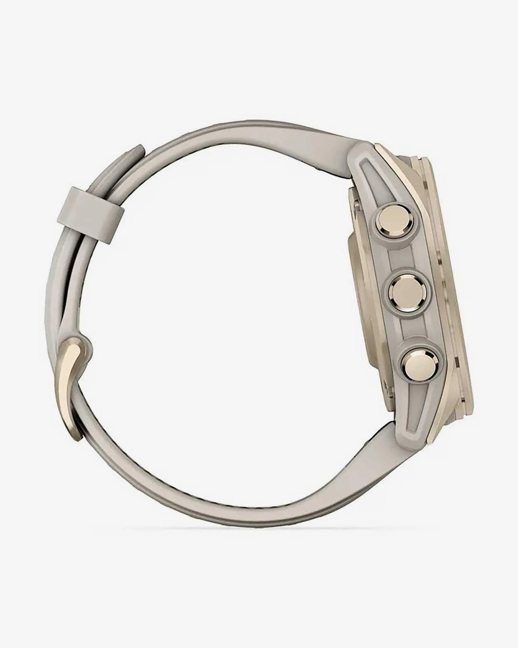 Garmin Fenix 8 AMOLED Zaffiro 43mm Oro con cinturino Beige