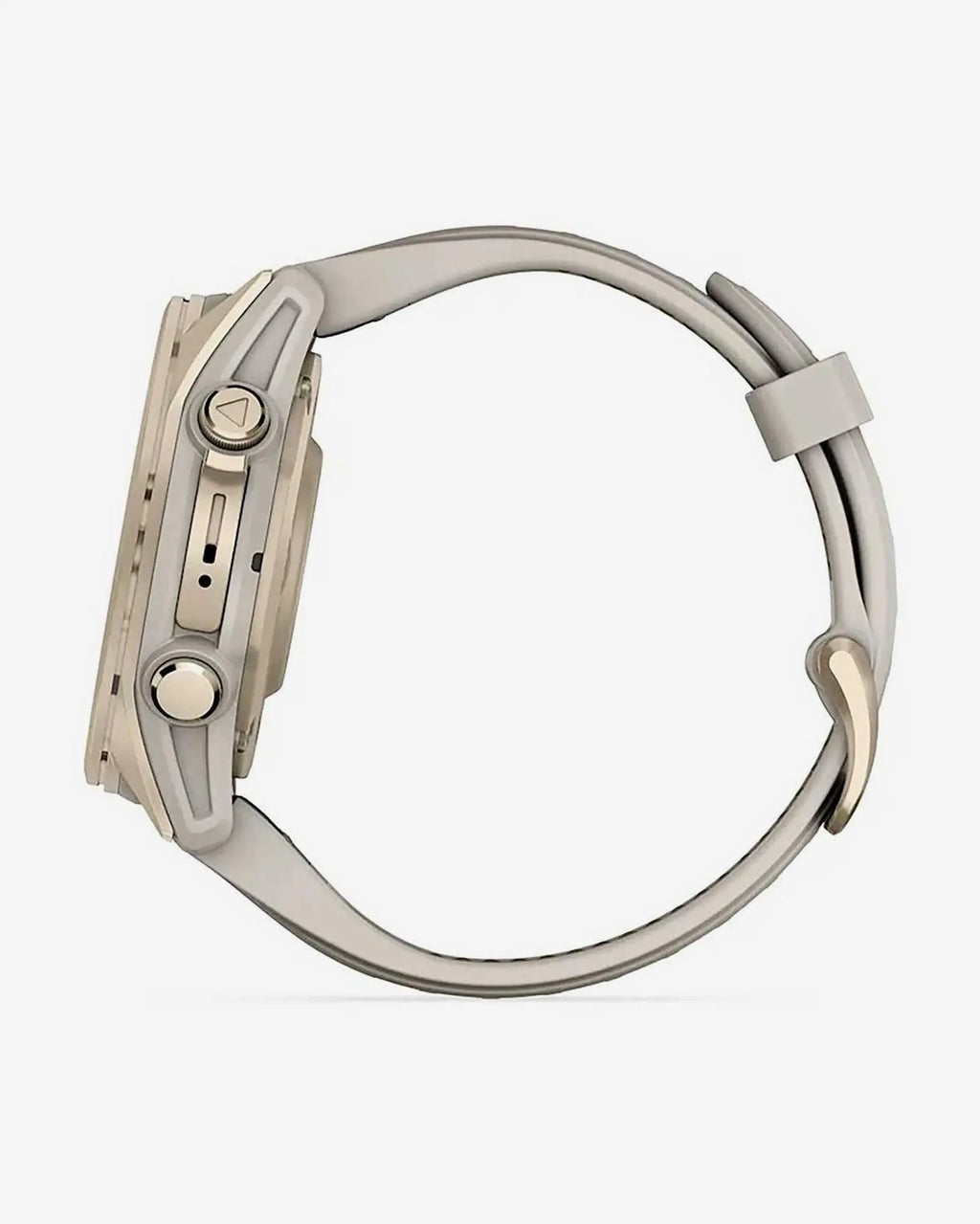 Garmin Fenix 8 AMOLED Zaffiro 43mm Oro con cinturino Beige