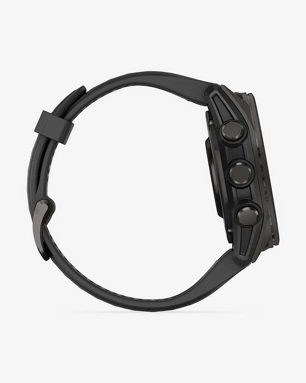 Garmin Fenix 8 AMOLED Sapphire 43mm Titanio Grigio Carbonio Cinturino Nero