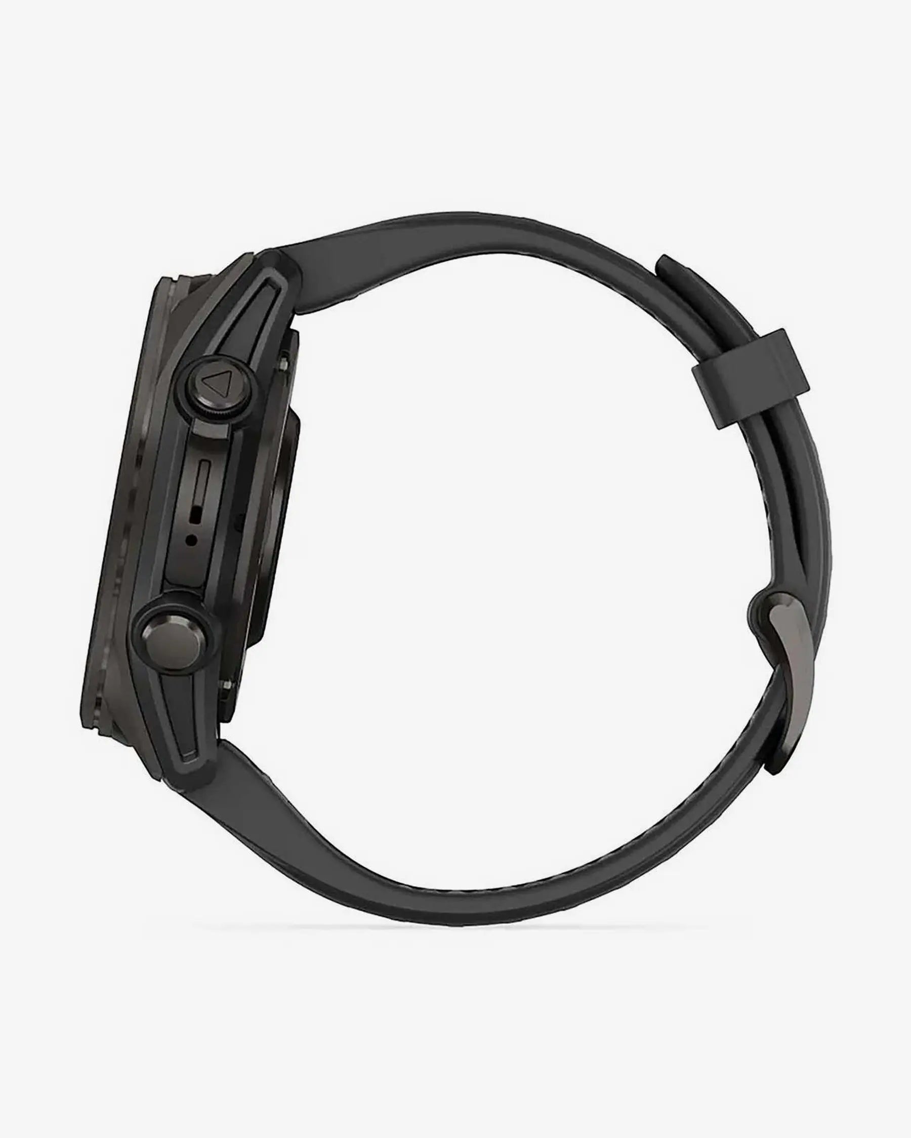 Garmin Fenix 8 AMOLED Sapphire 43mm Titanio Grigio Carbonio Cinturino Nero