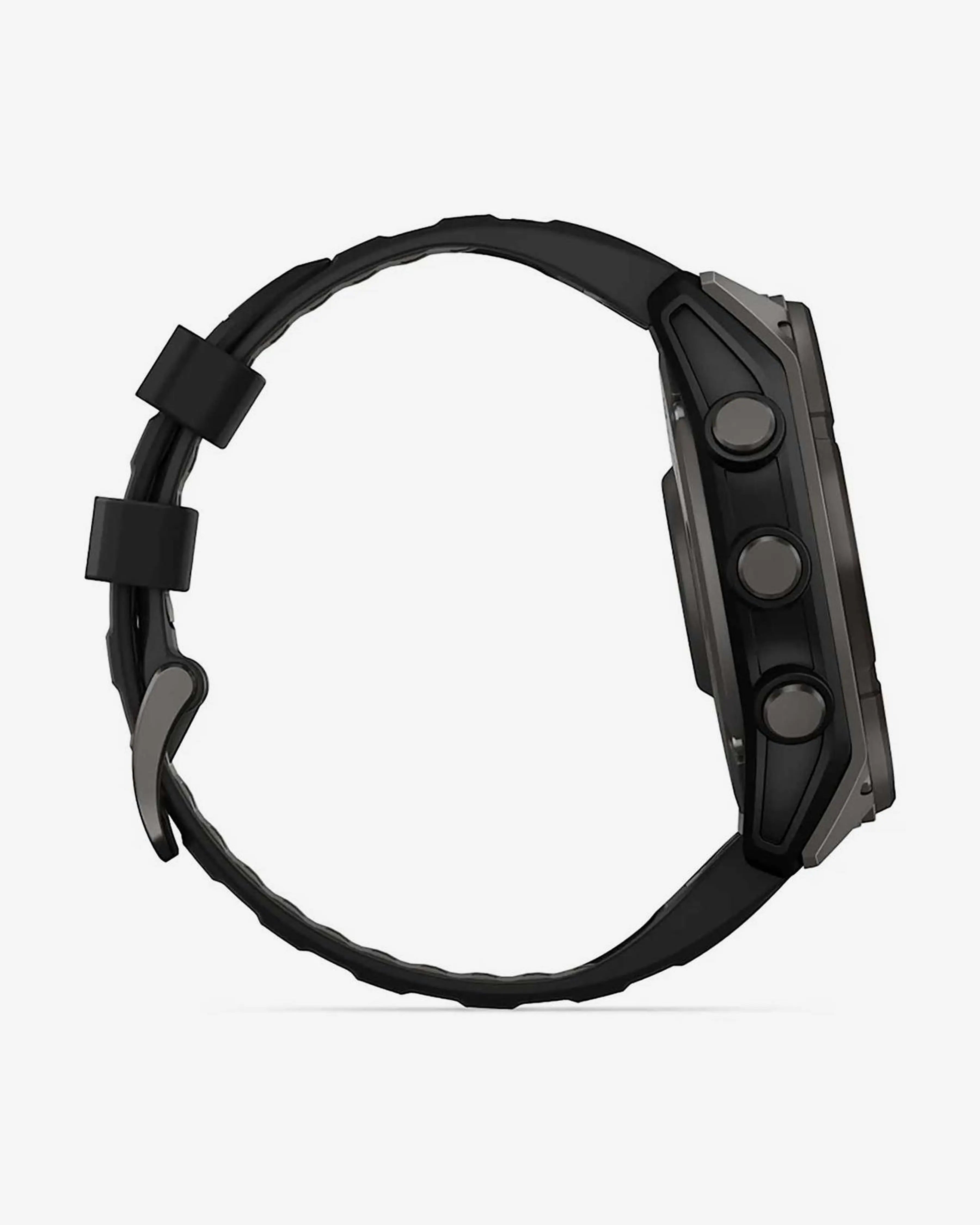 Garmin Fenix ​​​​8 Sapphire Solar 51mm Cinturino Nero Grigio Carbonio Titanio