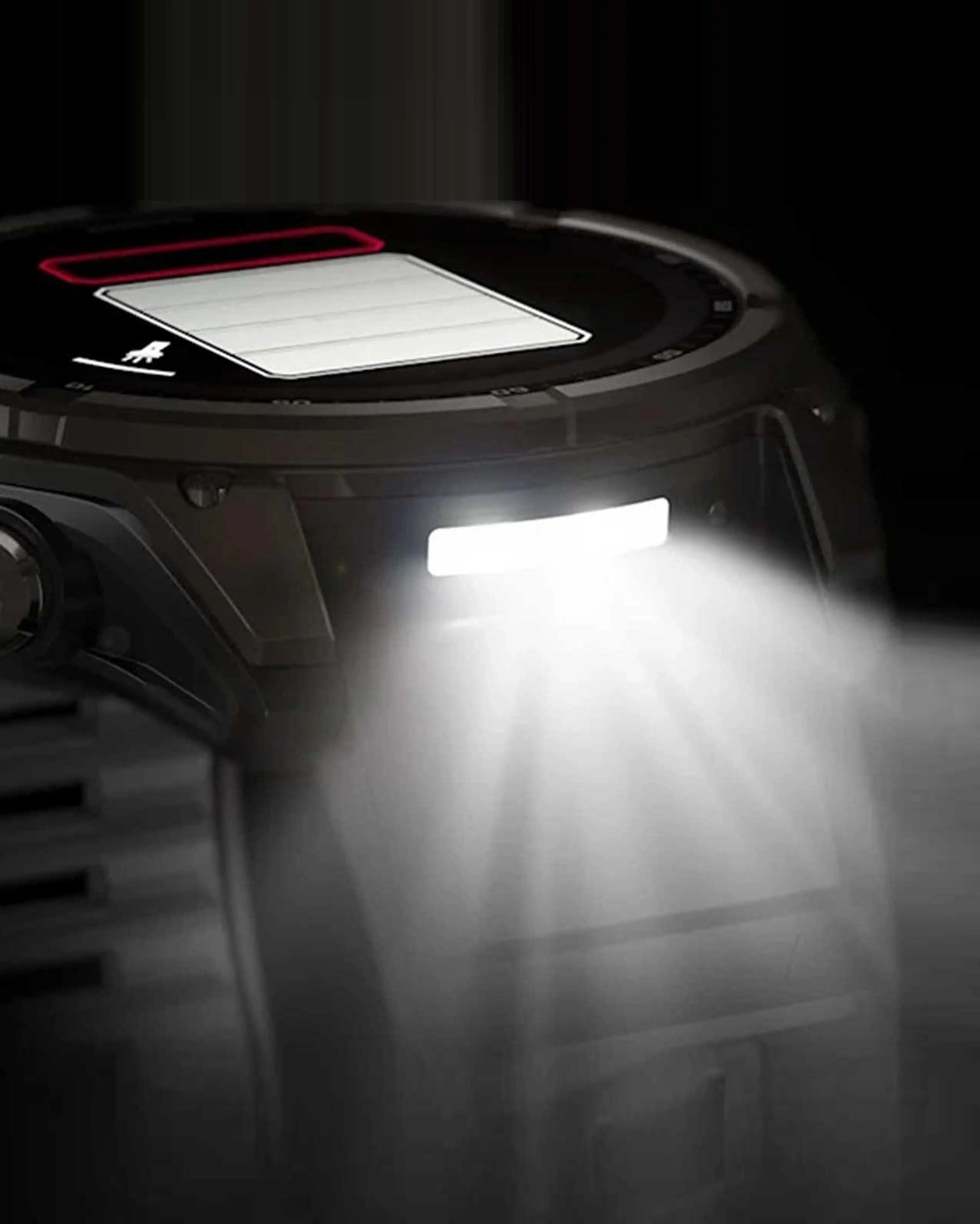 Garmin Fenix 8 Solaire Saphir 51 mm Titane gris carbone bracelet noir