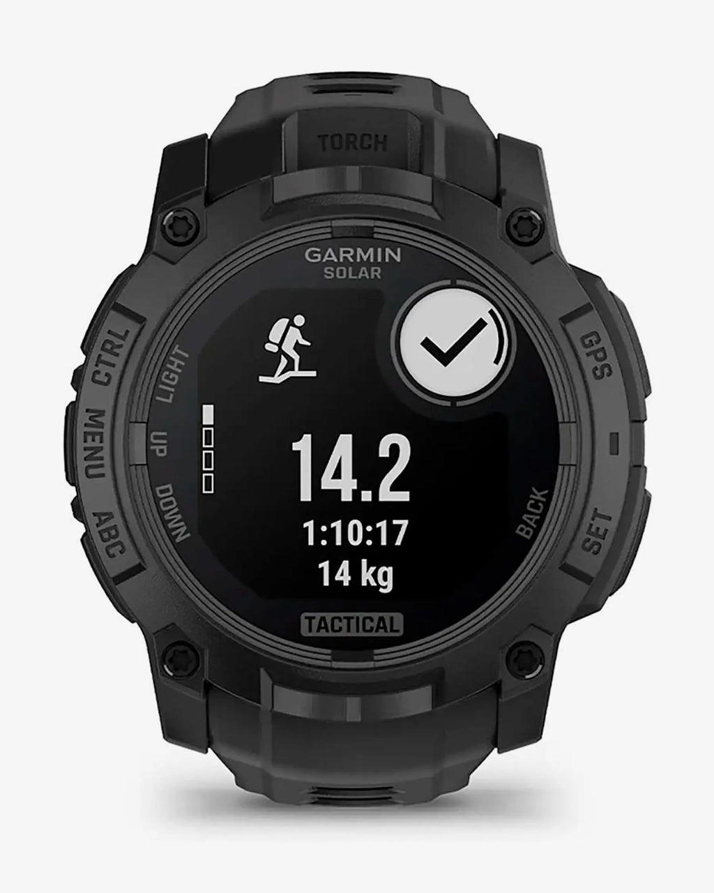 Garmin Instinct 3 Solar 50mm Tactical Edition con cinturino nero
