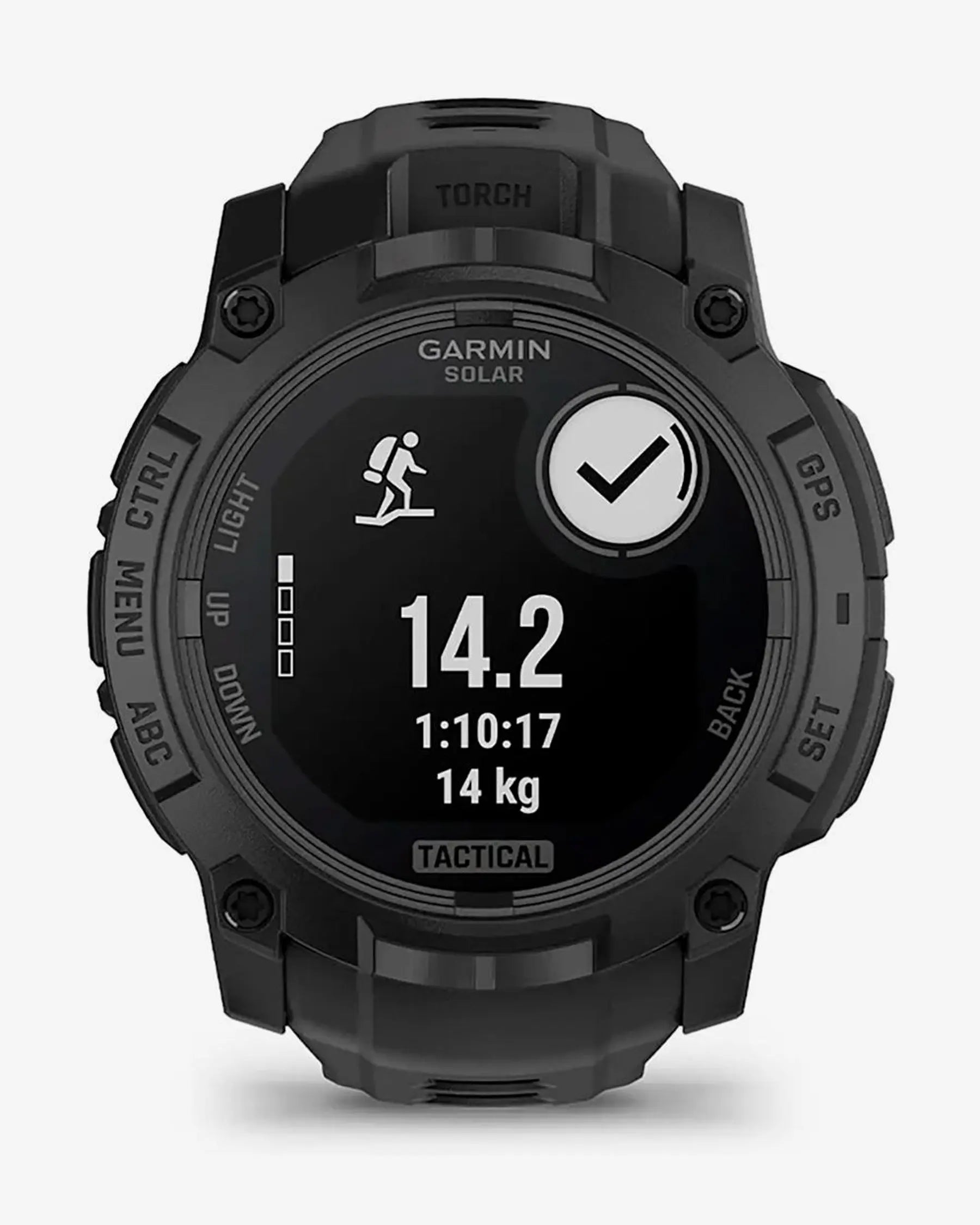 Garmin Instinct 3 Solar 50mm Tactical Edition con cinturino nero