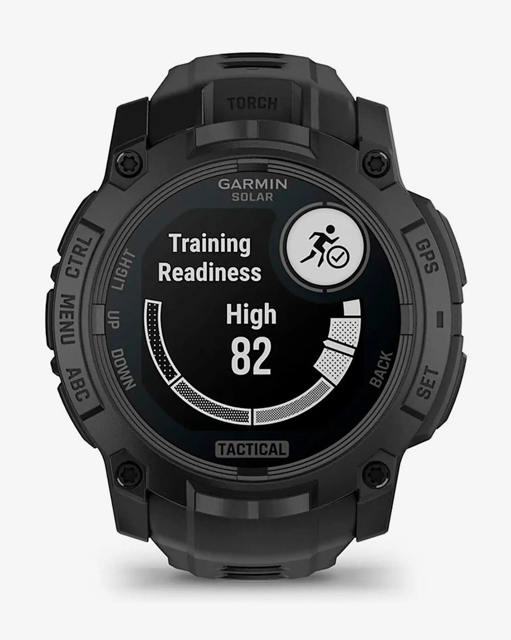 Garmin Instinct 3 Solar 50mm Tactical Edition con cinturino nero