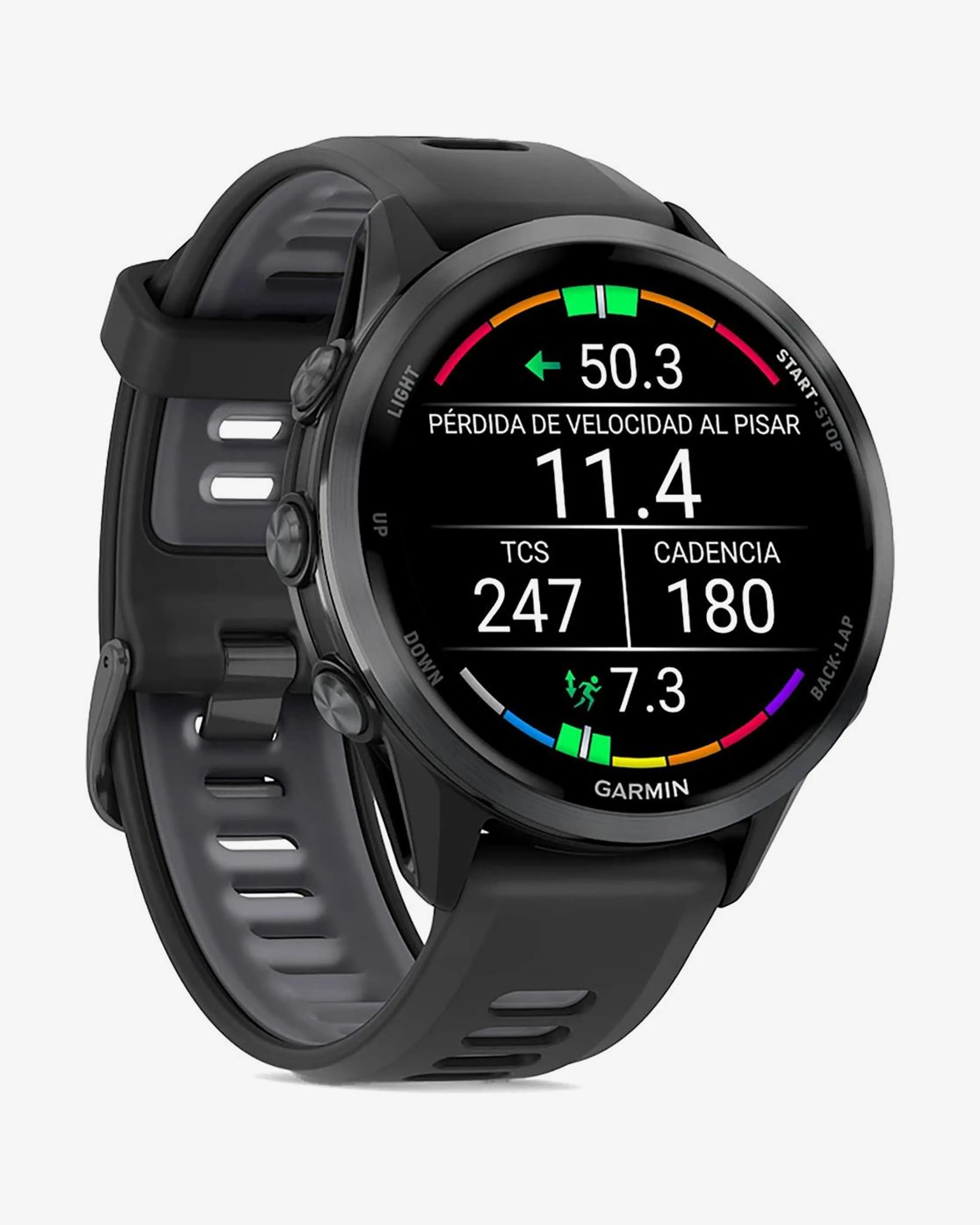 Cinturino nero grigio scuro Garmin Forerunner 970