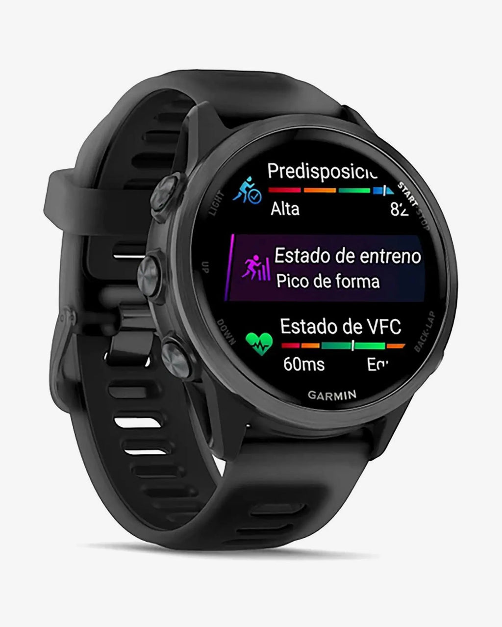 Garmin Forerunner 570 - 42 mm Grigio Scuro con Cinturino Nero