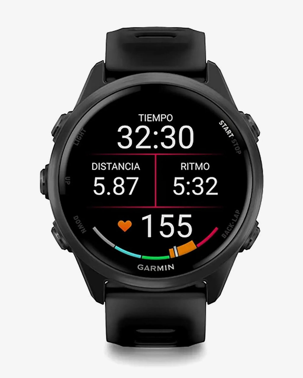 Garmin Forerunner 570 - 42 mm Grigio Scuro con Cinturino Nero