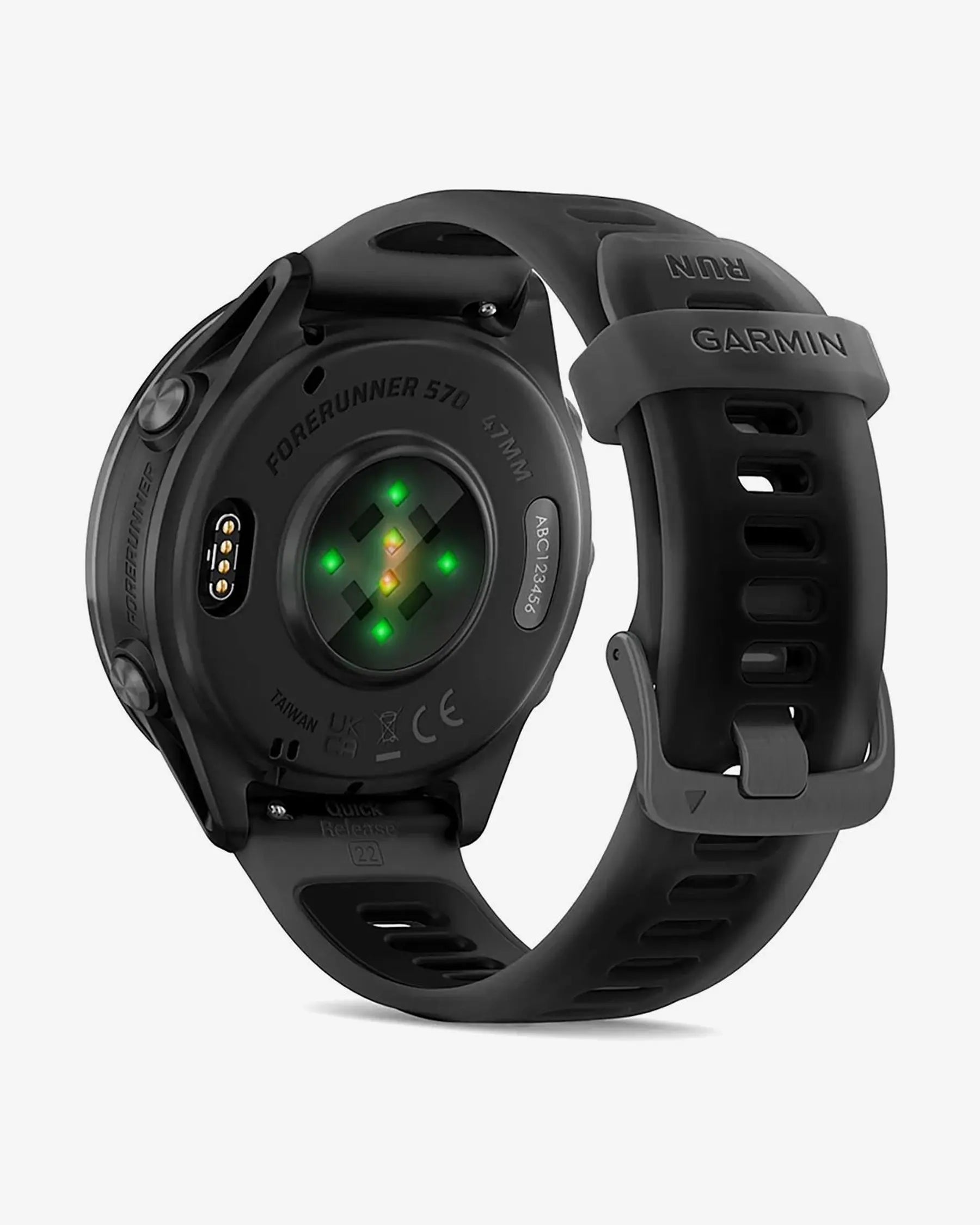 Garmin Forerunner 570 - 47 mm, nero con cinturino nero