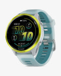Garmin Forerunner 570 - 47 mm Giallo con cinturino blu e bianco