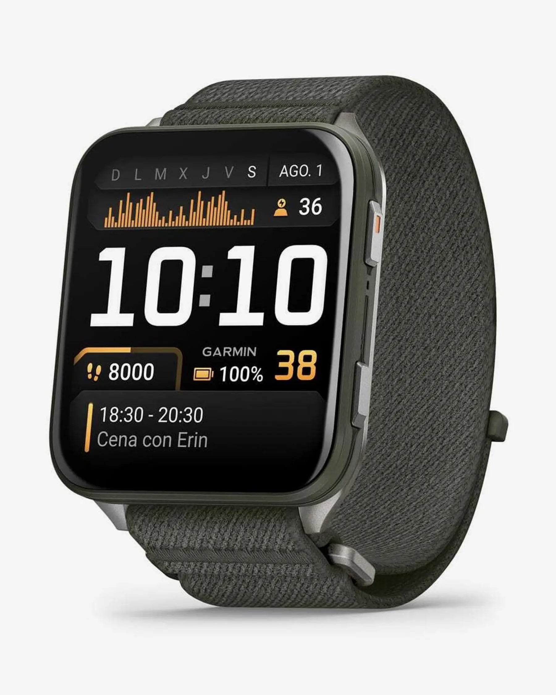 Garmin Venu X1 (verde con cinturino verde)