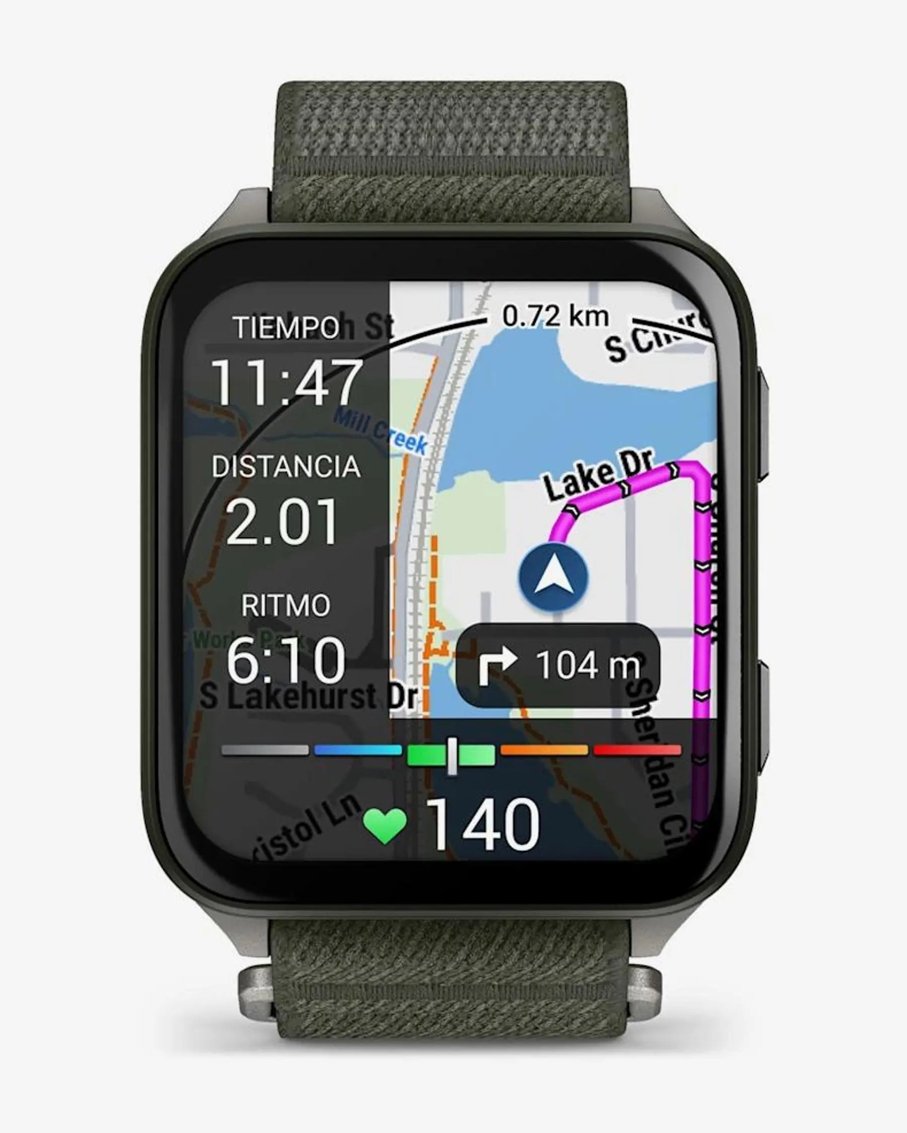 Garmin Venu X1 (verde con cinturino verde)