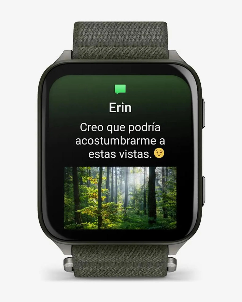 Garmin Venu X1 (verde con cinturino verde)