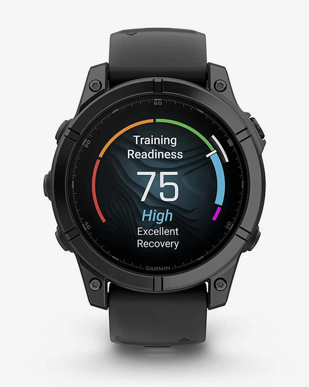 Garmin Fenix E in acciaio inossidabile da 47 mm, grigio ardesia, con cinturino nero