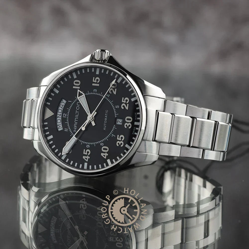 Orologio Hamilton Khaki Aviation H64615135 Khaki Pilot 
