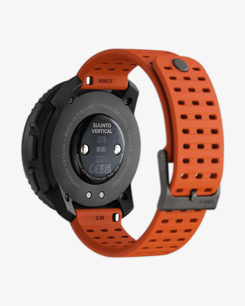 Suunto Vertical Solar Acciaio Arancio Perla Nero