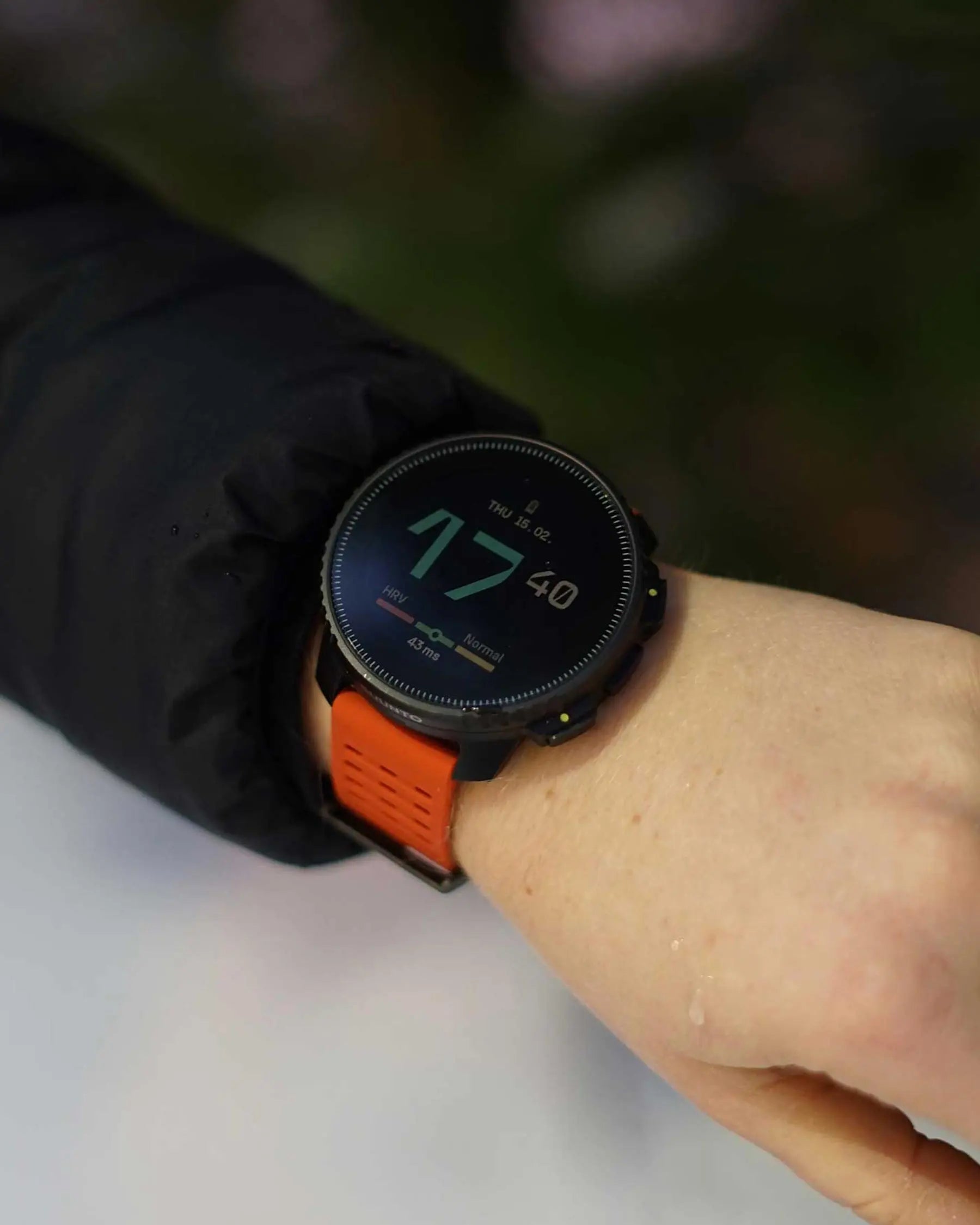 Suunto Vertical Solar Acciaio Arancio Perla Nero